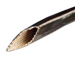 ALPHA WIRE PF13010 BK002 Sleeving, Braided, Fibreglass / PVC (Polyvinylchloride), Black, 0.112 ", 152.4 m, 500 ft
