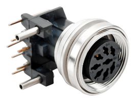 AMPHENOL SINE/TUCHEL T 3507 900 Circular Connector, Standard Circular Connector, C091A Series, Panel Mount Receptacle, 8 Contacts