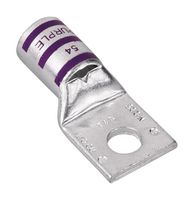 ABB - THOMAS & BETTS 54170 Lug Terminal, Copper, Color-Keyed Series, Crimp, 0000 AWG, Compression Lug, M12
