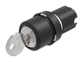 EAO 45-290H.1000.111 Switch Actuator, 29.5mm, 2 Pos, Plastic, EAO 45 Series Keylock Switches, IP66, IP67, IP69K