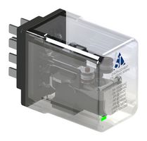 STRUTHERS-DUNN 21XBXPL33-120VAC Power Relay, DPDT, 120 VAC, 30 A, 21 Series, Socket, Non Latching