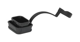 SCHURTER 0098.0106 Dust Cap / Cover, Protection Cover, Schurter 4762 Series Cord Connectors, Thermoplastic Body