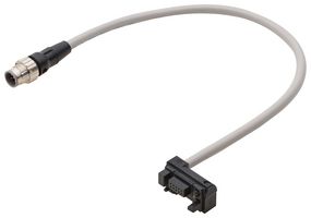 OMRON INDUSTRIAL AUTOMATION F39-JGR3K-MS-L Cable de Sensor, M12 Macho, M12 Macho, 5 Contactos, 300 mm, 11.8 "