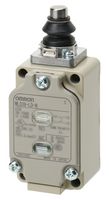 OMRON INDUSTRIAL AUTOMATION WLD18LDN Limit Switch, Sealed Top Plunger, DPST-DB, 10 A, 115 V, 26.67 N, WL-N Series