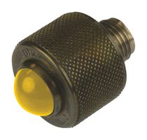 HARTING 09200042733 Indicator Lens, Yellow, 0.469 ", 161 Series Sub Miniature Panel Mount Indicators