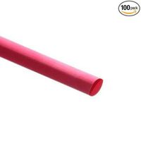 3M FP301-3/16-48-RED-HDR-25 PCS Heat Shrink Tubing, 2:1, 0.188 ", 4.75 mm, Red, 48 ", 1.2 mm
