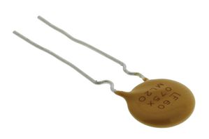 LITTELFUSE 60R075XPR Resettable Fuse, PPTC, POLY-FUSE 60R Series, 60 VDC, 750 mA, 1.5 A, 6.3 s, Round
