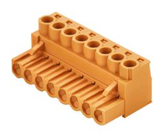 WEIDMULLER 1943930000 Pluggable Terminal Block, 5.08 mm, 14 Positions, 26 AWG, 12 AWG, 4 mm², Screw