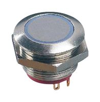 APEM AV9SLD2011001K Vandal Resistant Switch, AV Series, SPST-NO, Off-(On)