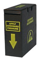 DESCO 06767 Label Dispensing Box, 2" x 2" Maximum Size Labels
