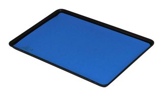 DESCO 16315 Tray Liner Mat, Vinyl, Blue, 16" x 24"