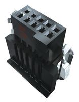 SAMTEC ISDF-03-D-M Connector Housing, ISDF Series, Receptacle, 6 Positions, 1.27 mm