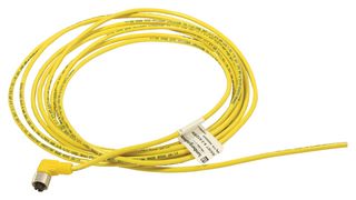 LUMBERG AUTOMATION RKWT 4-3-632/5M Cable de Sensor, con Auto Bloqueo, M12 Hembra, Extremo Libre, 3 Positions, 5 m, 16.4 ft