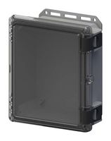 SERPAC I342HL,TCBG Plastic Enclosure, Hinged Latch, Junction Box, Polycarbonate, 138.7 mm, 259.3 mm, 298.5 mm, IP67