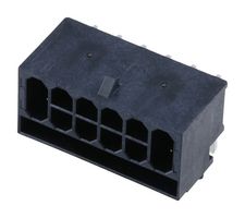MOLEX 221751-0121 Rectangular Connector, Micro-Fit+ 221751 Series, 24 Contacts, Header, Through Hole Right Angle
