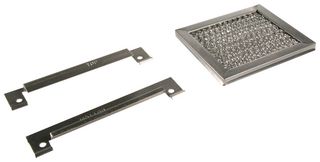 NVENT HOFFMAN AFLT43 Fan Filter Assembly, Hoffman AVK43 & AVK43SS6 Louver Plate Kits, Aluminium