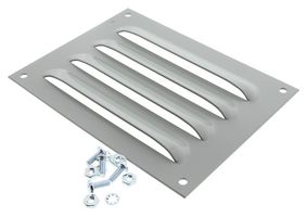 NVENT HOFFMAN AVK64 Ventilado, Kit de Placa con Rejillas, Acero, Gris, Gabinetes de enfriamiento con aire fresco