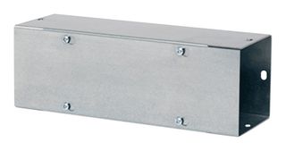 NVENT HOFFMAN F66T124GV Raceway Duct, 6 " (H) x 6 " (W) x 2 ft (L), , Steel, LAY-IN Wireway Series