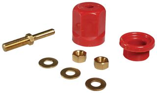 SUPERIOR ELECTRIC RP250GR High Power Connector, RP250 Series, Receptacle, 600 VAC, 250 A, Cable Mount, Wire Wrap