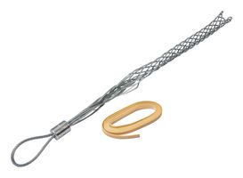 KLEIN TOOLS KSSK125-1 Cable Management Tool, Slack-Pulling, Offset Flexible Eye Wire Mesh Pulling Grip