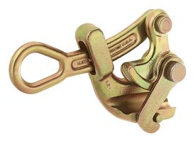 KLEIN TOOLS 1625-20 7/8 Support Grip, Single Eye, Steel, 9.65mm Min Dia, 22.35mm Cable Dia, 8000lb, Haven’s 1625 Series
