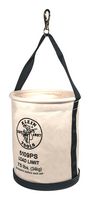 KLEIN TOOLS 5109PS STRAIGHT WALL BUCKET W/POCKET&SNAP, 75LB