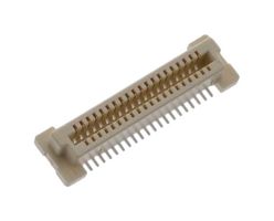 AMPHENOL COMMUNICATIONS SOLUTIONS 61082-041602LF Mezzanine Connector, Receptacle, 0.8 mm, 2 Rows, 40 Contacts, Surface Mount Straight