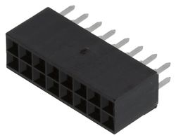 AMPHENOL COMMUNICATIONS SOLUTIONS 66953-008LF PCB Receptacle, Board-to-Board, 2.54 mm, 2 Rows, 16 Contacts, Through Hole Mount