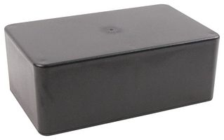 BUD INDUSTRIES CU-3285 Plastic Enclosure, Utilibox Style A, UL94-5VA, ABS, 79.2 mm, 131 mm, 210 mm