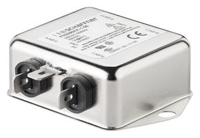 TE CONNECTIVITY - SCHAFFNER FN2090A-3-06 Filtro de Línea de Alimentación, Propósito General, 250 VAC, 3 A, Monofásico, 2 Etapa