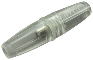 BULGIN LIMITED FX0180 Fuseholder, In-Line, 50V, 10A,  5 x 20mm, 6.3 x 25mm, 6.3 x 32mm, Screw Terminal, Clear