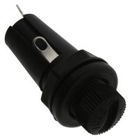 BULGIN LIMITED FX0296 Fuseholder, Panel Mount, 250V, 6.3A, 5 x 20mm, Solder Tags, Screw Cap, Hand Release