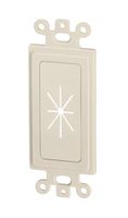 DATACOMM ELECTRONICS 45-0016-LA Feedthrough Wall Plate Decor Style Insert Light Almond