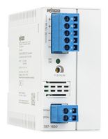 WAGO 787-1650 Isolated DIN Rail Mount DC/DC Converter, ITE, 3:1, 48 W, 1 Output, 12 V, 4 A