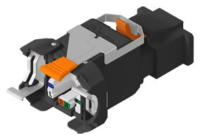 BELDEN RVAIP2UBK-S1 Modular Connector, RJ45 Plug, 1 x 1 (Port), 8P8C, Cat6a, IP20, Cable Mount
