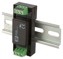 XP POWER DTJ2024S12-D Convertidor CD/CD para Riel DIN Aislado, ITW, ITE, 4:1, 20 W, 1 Salida, 12 V, 1.67 A