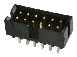MOLEX 87831-1241 Pin Header, Wire-to-Board, 2 mm, 2 Rows, 12 Contacts, Through Hole Straight, Milli-Grid 87831