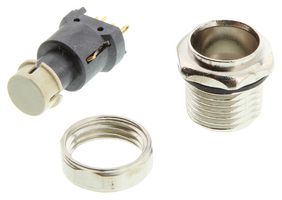 HARTING 21033212830 Sensor Connector, M12, Receptacle, 8 Contacts, PCB Socket, Straight Panel Mount