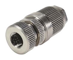 HARTING 21032962506 Sensor Connector, HARAX Series, M12, Female, 4 Positions, IDC / IDT Socket, Straight Cable Mount