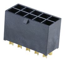 MOLEX 224744-0101 Pin Header, Power, Wire-to-Board, 5.7 mm, 2 Rows, 10 Contacts, Solder Cup, Mega-Fit 224744 Series