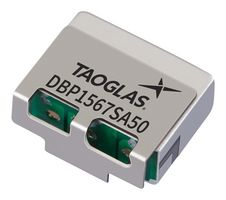 TAOGLAS DBP.1567.S.A.50 Filtro Pasa Banda, 1567.5MHz, GPS, GLONASS, BeiDou, Filtro Serie Airvu, Montaje Superficial, 2 Pines