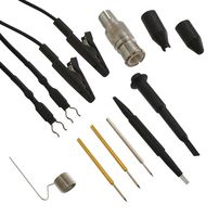 TELEDYNE LECROY PK102 Probe Accessory Kit, Sprung Hook, Rigid, Spring, IC Insulating Tip, Probe Tip to BNC Adaptor, Lead