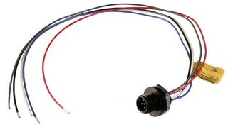 MOLEX / BRAD 1300310026 Sensor Cable, 1/2"-14 NPT, Micro-Change Plug, Free End, 5 Positions, 305 mm, 12 "