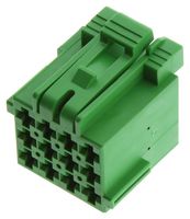 TE CONNECTIVITY - AMP 1-967622-1 Automotive Connector Housing, Junior Power Timer Series, Receptacle, 12 Positions