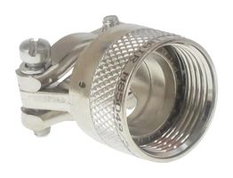 AMPHENOL PCD M85049/89-9N03 Conector Circular de Abrazadera, 45 Grados, Auto-Bloqueo, 9/A, 6.35 mm, Aleación de aluminio