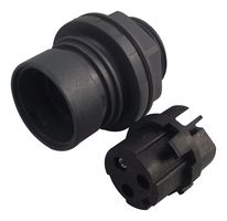 BULGIN LIMITED PXP6012/03S/ST Circular Connector, Circular Power Connector, Buccaneer 6000 Series, Panel Mount Receptacle