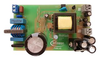 INFINEON DEMO5QR1680BG27W1TOBO1 Tarjeta de Demostración, ICE5QR1680BG, Gestión de Energía, SMPS