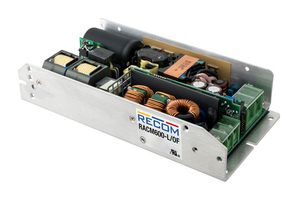 RECOM POWER RACM600-24SL/OF AC/DC Open Frame Power Supply (PSU), 1 Output, 600W, 450 W, 80V AC to 275V AC, Fixed