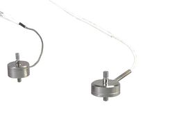 OMEGA LCMFL-200N Load Cell, 2 mV / V, 45 lb, 10 VDC, 121 °C, LCMFL Series