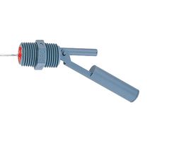 OMEGA LVN-91 Level Switch, Liquid Level Switch, Liquid, 1/2" NPT Male, 100 psi, PVDF (Polyvinylidene Fluoride)